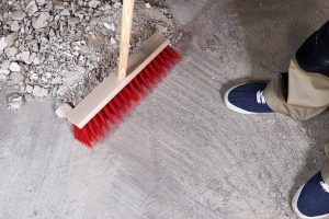 The Best Way to Clean up Concrete Dust