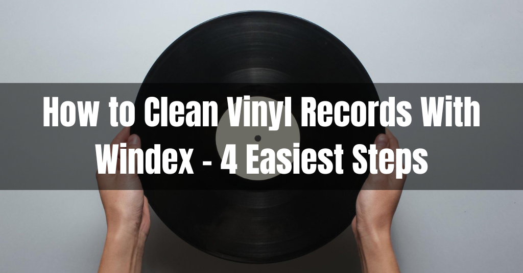 How to Clean Vinyl Records With Windex - 4 Easiest Steps