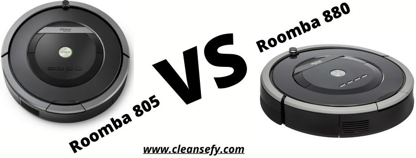 Roomba 805 vs 880 – Which One is Best [Reviews & Comparison Guide]