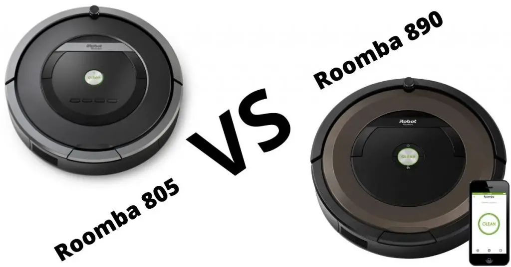 Roomba 805 vs 890