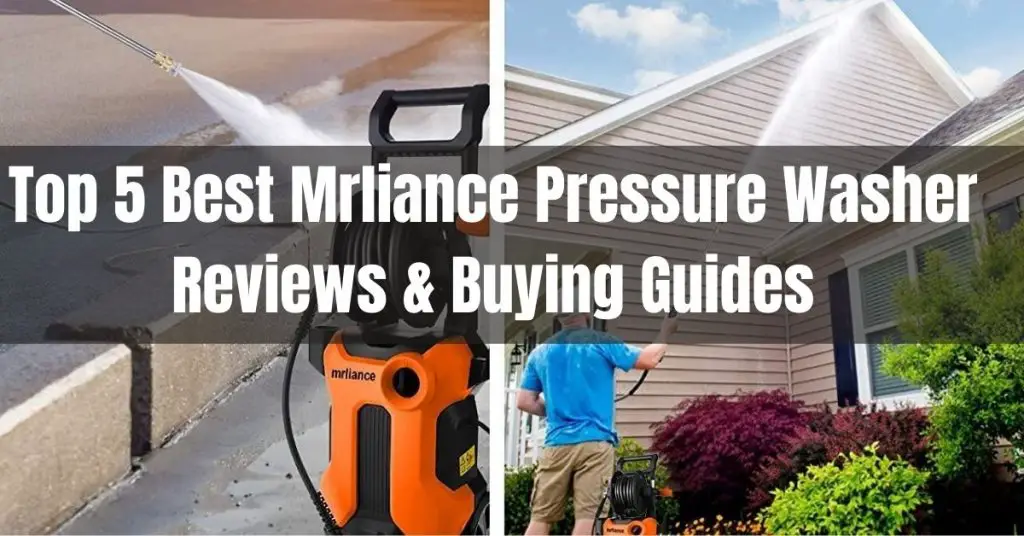 Mrliance Pressure Washer