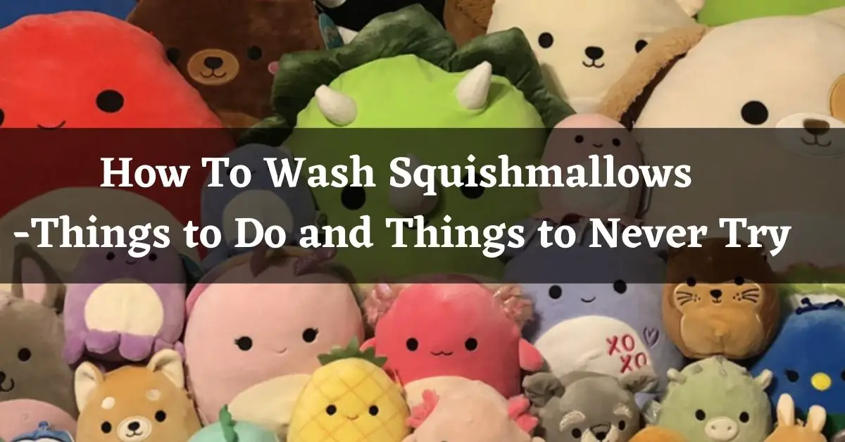 How To Wash Squishmallows -Things to Do and Things to Never Try