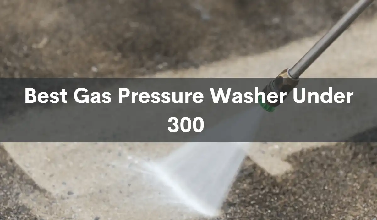 Top 5 Best Gas Pressure Washer Under 300 In 2022 Reviews & Buying Guides