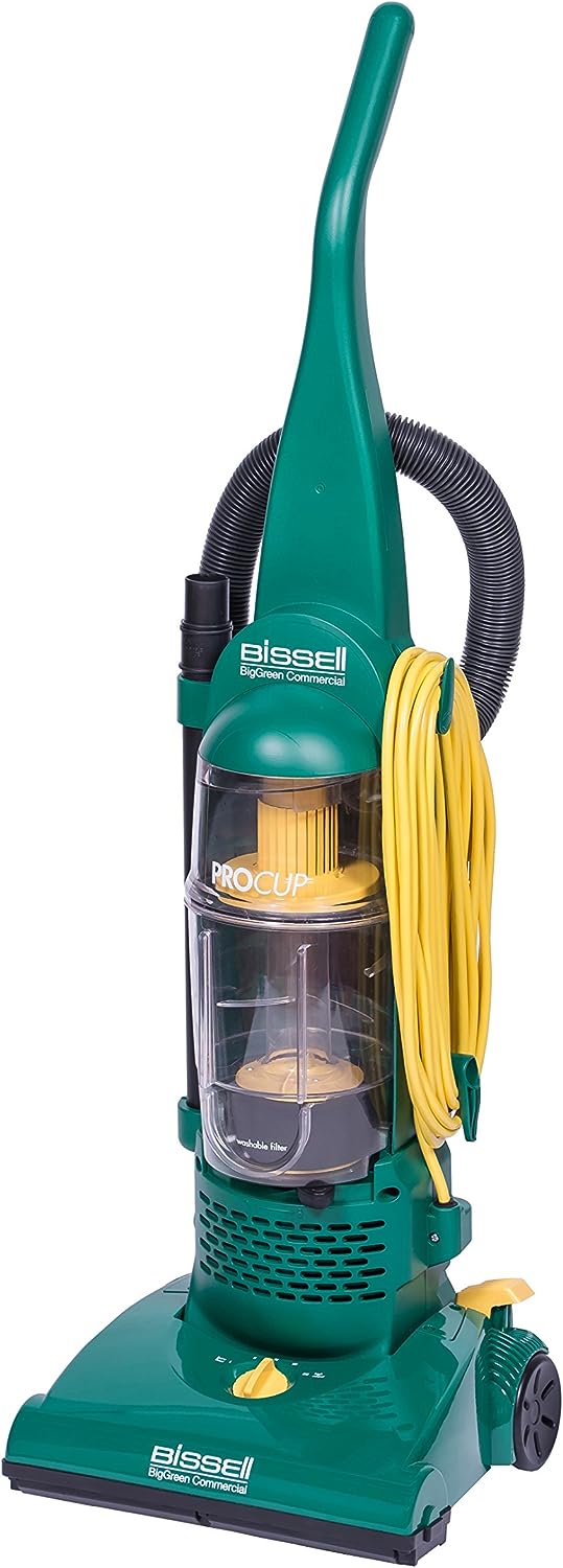 Bissell Commercial Pro Upright Dirt Cup Vacuum, Green Review