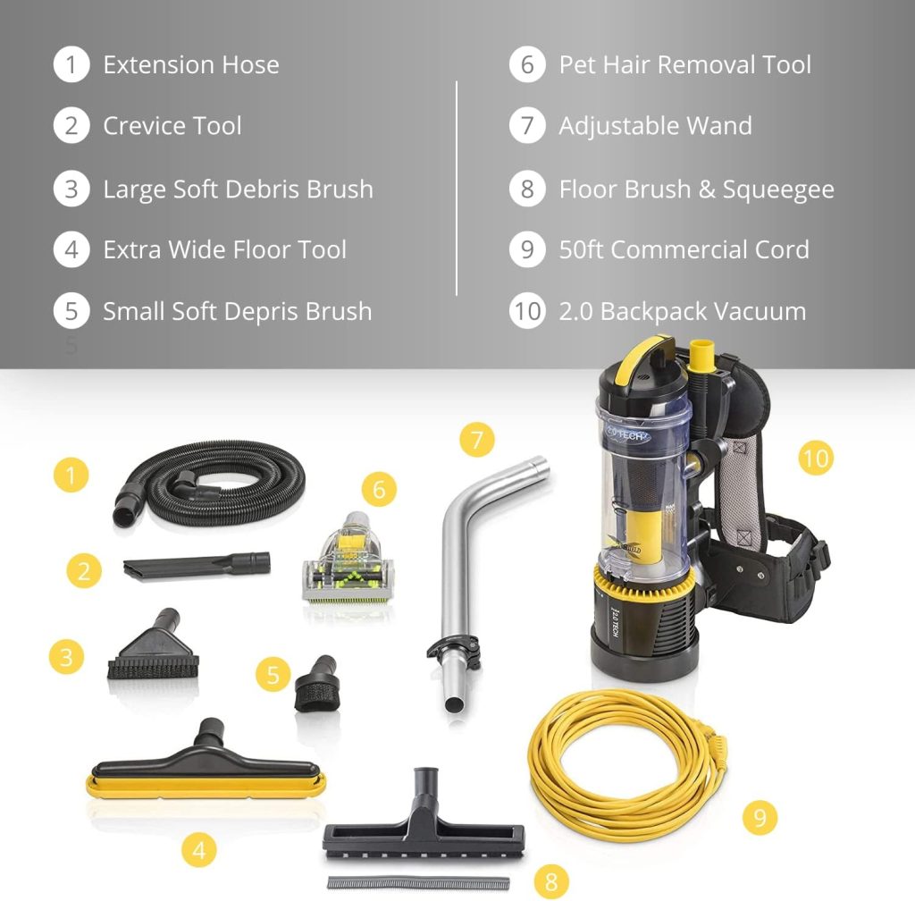 Top 7 Best Cordless Backpack Vacuum Cleaner Reviews in 2022