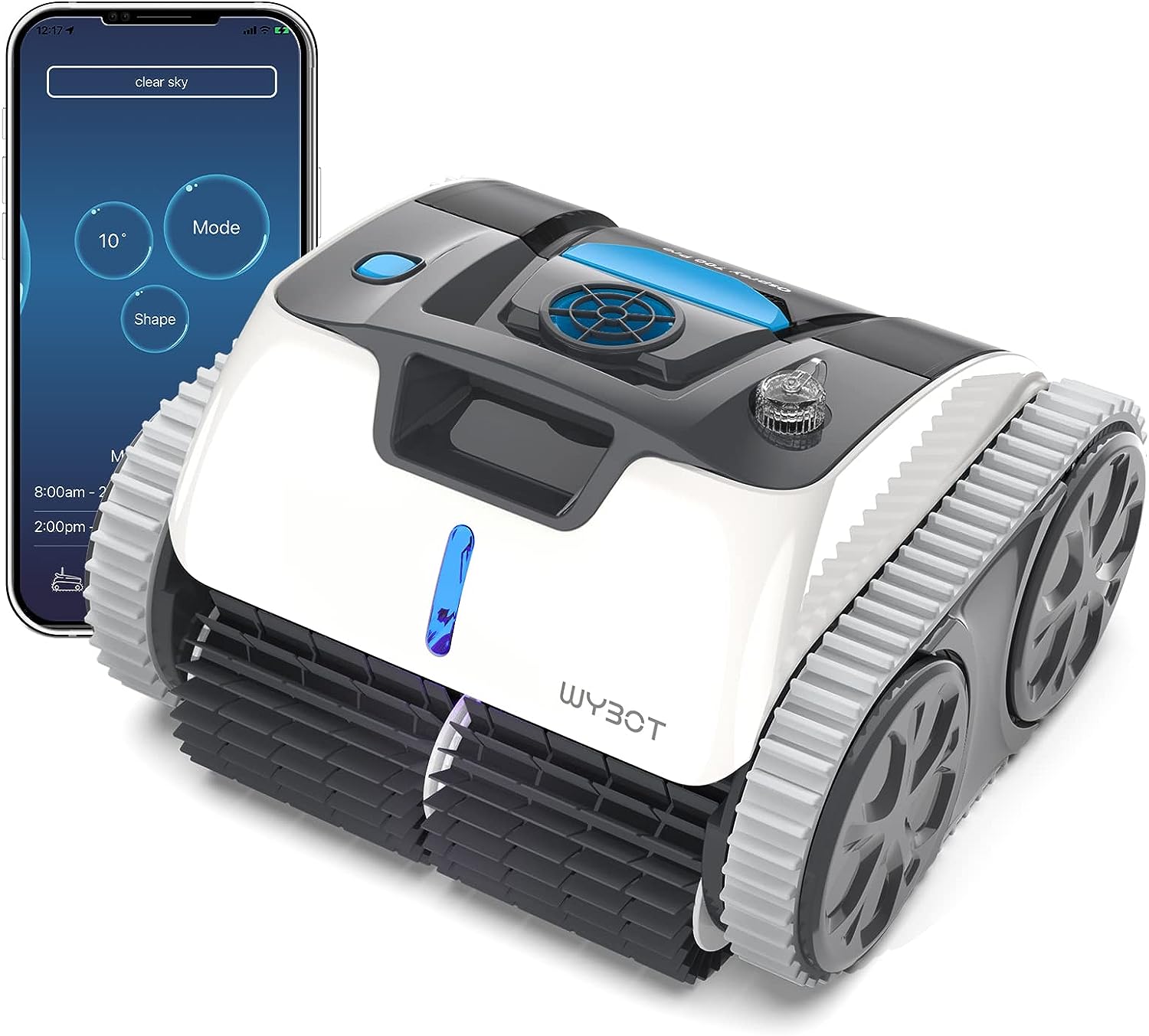 WYBOT Wall Climbing Robotic Pool Cleaner Review